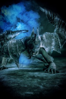 karanlık fantezi. Fantezi. Sanat projesi.