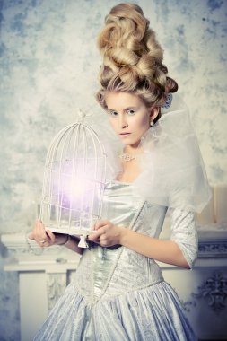 buz kraliçesi ile kuş kafesi