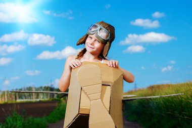 gökyüzü rüya. Çocukluk.