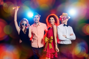 disko ışıkları. Tatil, kutlama. 