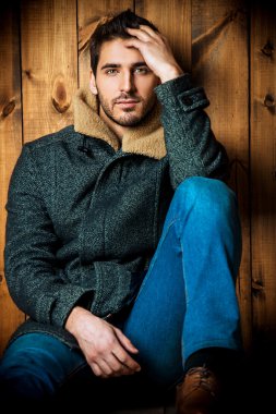 erkek moda. Erkek güzelliği, mevsimlik moda. 