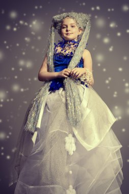 küçük bir kar Kraliçe Prenses kar.