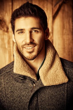 sonbahar stil. Erkek güzelliği, moda. 