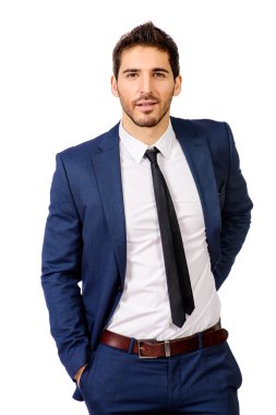 ofis çalışanı. Erkek güzelliği, moda. 