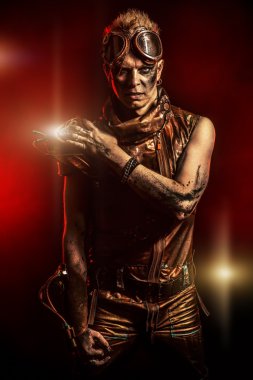 Robot adam. Fantezi.