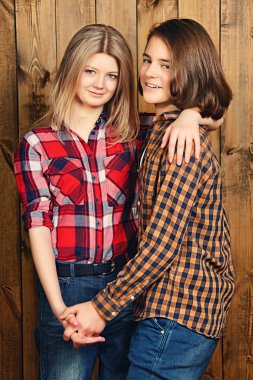 Amerikan tarzı. Dostluk.