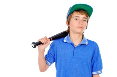 practicing baseball, boy teenager  clipart