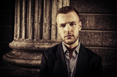 eski şehrin iş adamı