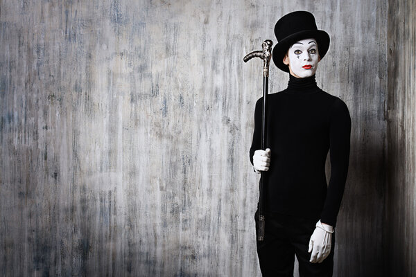 Мимика и палка
