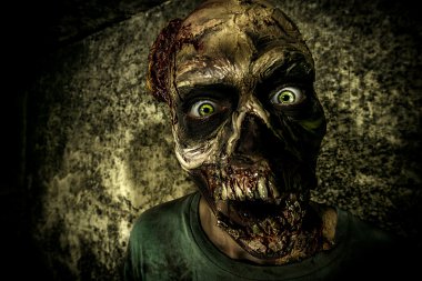korkunç zombi