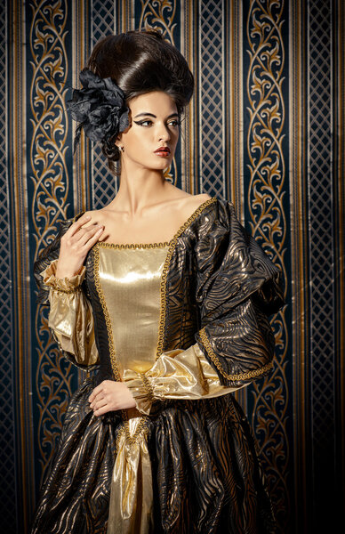 барокко прическа
