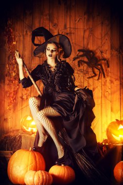 Turuncu stil Cadılar Bayramı