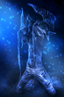 tehlikeli. Sanat projesi.