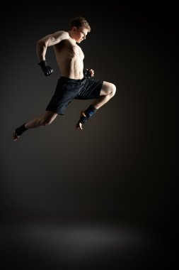 şampiyon. yüksek atlama.