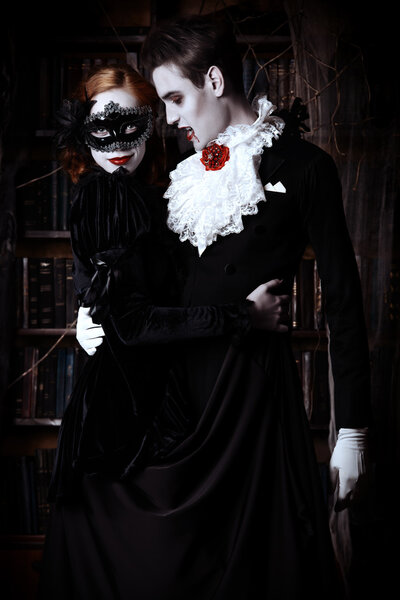 evil carnival. Vintage style.