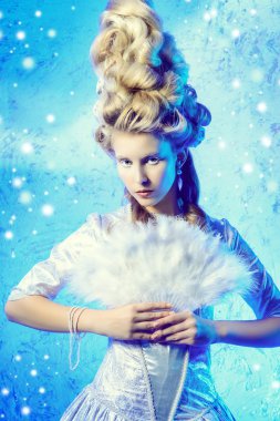 Kar kraliçesi, peri.