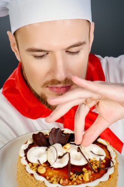 Pastacı, lezzetli pasta.