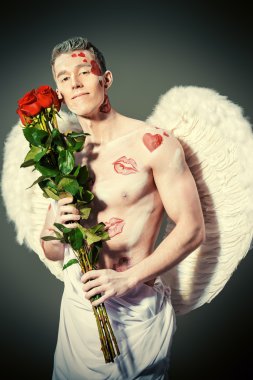 Romantik adam. Aşk kavramı.