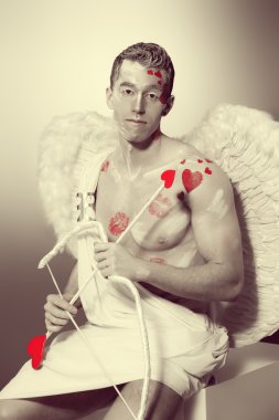 cennet oklar. Sevgililer günü. Aşk kavramı.