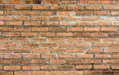 Grunge kırmızı tuğla duvar arkaplanı.