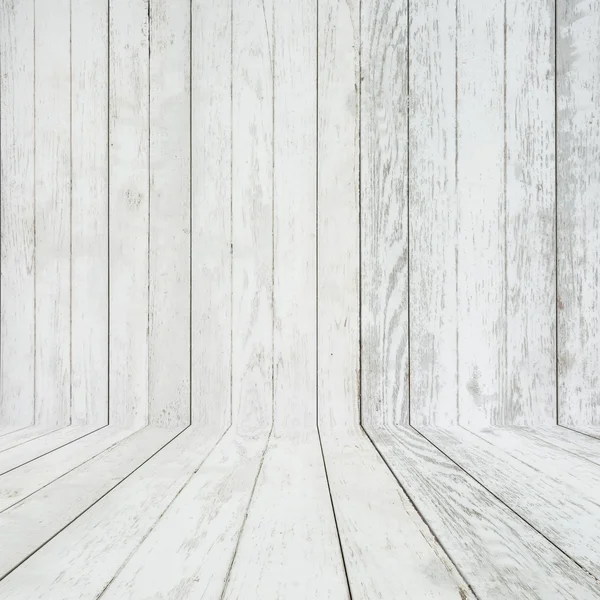 White wood panel background — Stock Photo, Image