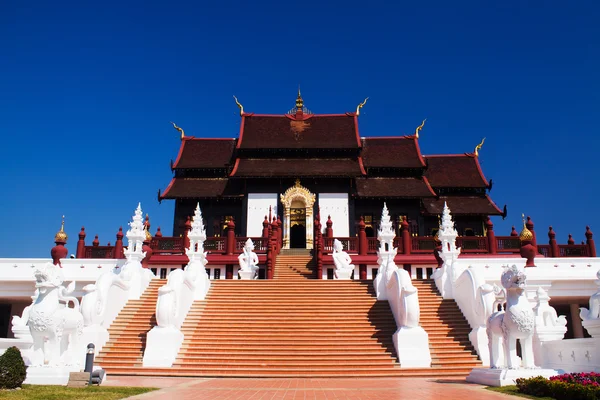 Hor kam luang, königlicher Pavillon, chiangmai, thailand. — Stockfoto