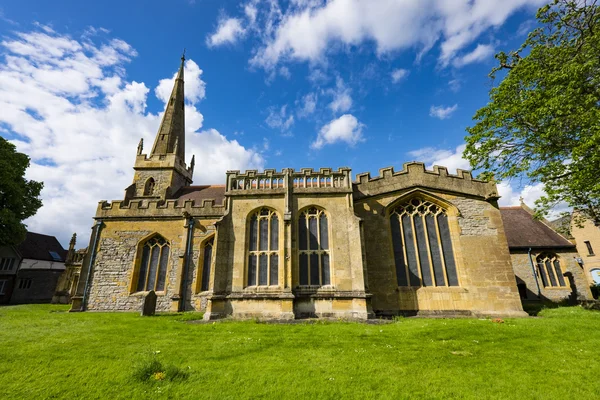 Evesham kyrkor uk — Stockfoto