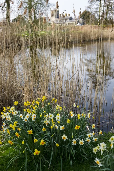 Trädgårdar till herrgård — Stockfoto