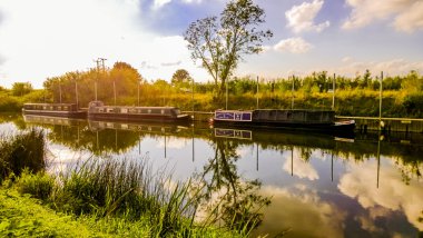 River avon bidford İngiltere'de