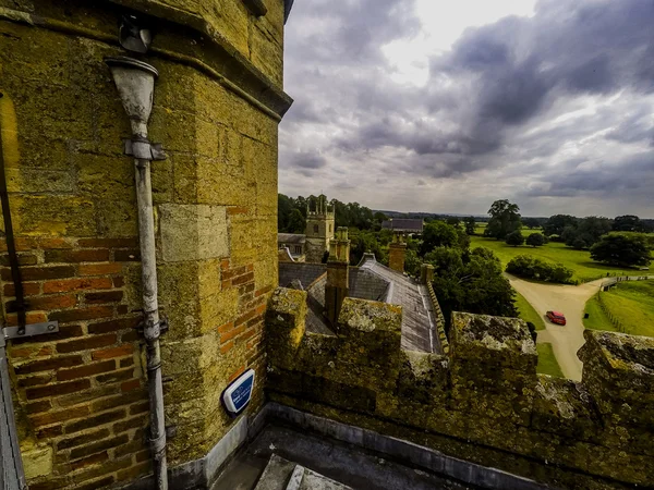 Roof of coughton court — Stock Photo, Image