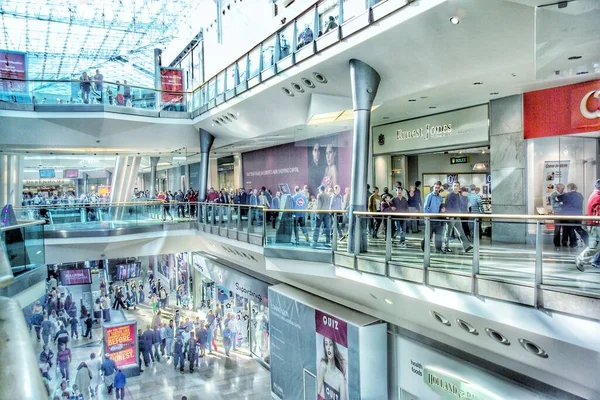 Bull Ring Centre Birmingham West Midlands Αγγλία Ηνωμένο Βασίλειο — Φωτογραφία Αρχείου