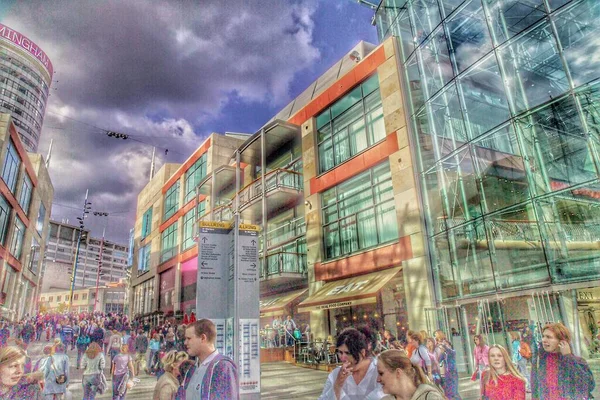 Bull Ring Centre Birmingham West Midlands England — Stock Photo, Image