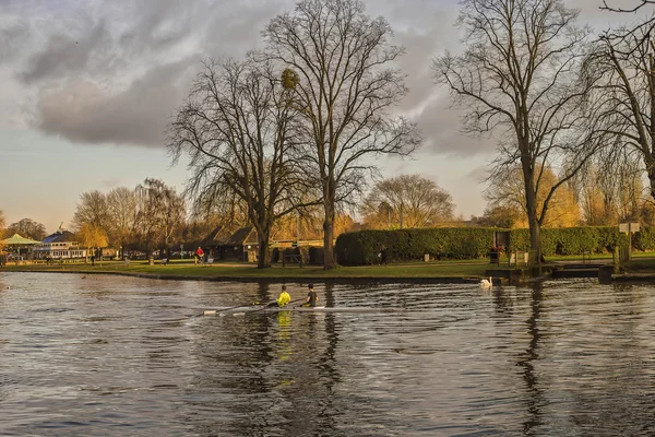 Turystyczne miasta Stratford-Upon-Avon — Zdjęcie stockowe