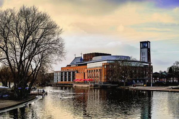 Toeristische stad van Stratford-Upon-Avon — Stockfoto