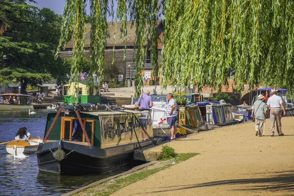 Ciudad turística de Stratford-Upon-Avon — Foto de Stock