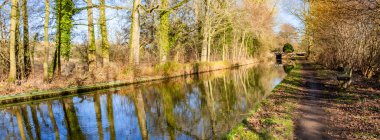 Greenway bisiklet pisti Strarford Avon Warwickshire İngiltere üzerine