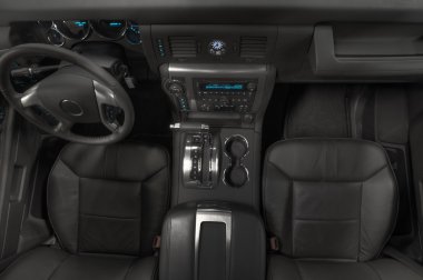 Deri iç büyük pahalı Amerikan SUV