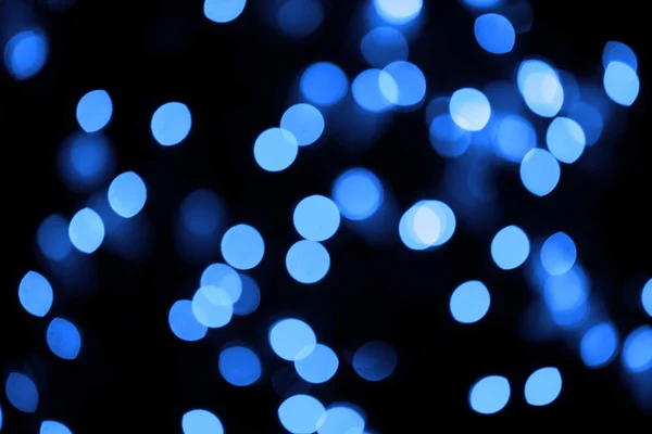 Abstract blue winter lights — Stock Photo, Image