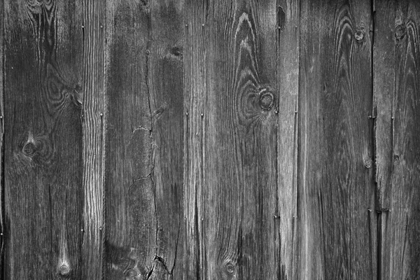 Preto e branco desgastado celeiro madeira fundo — Fotografia de Stock