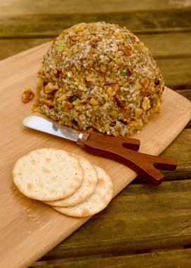 Ceviz ile cheeseball
