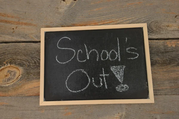 School's Out för paus — Stockfoto