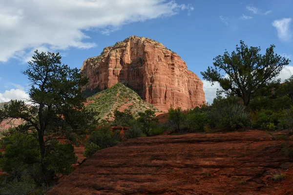 Image paysage rocher rouge dans le sud-ouest des États-Unis — Photo