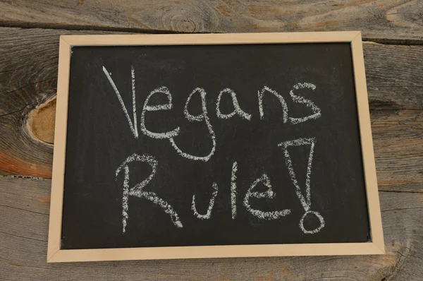 Vegans kural kavramı — Stok fotoğraf