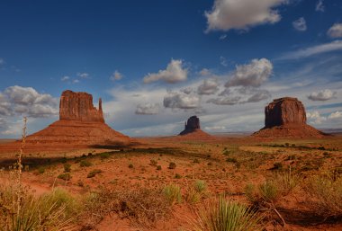 güzel monument valley manzara