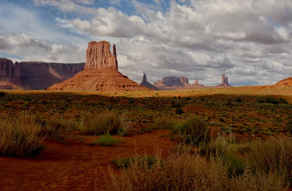 Monument Valley rukavice krajina — Stock fotografie