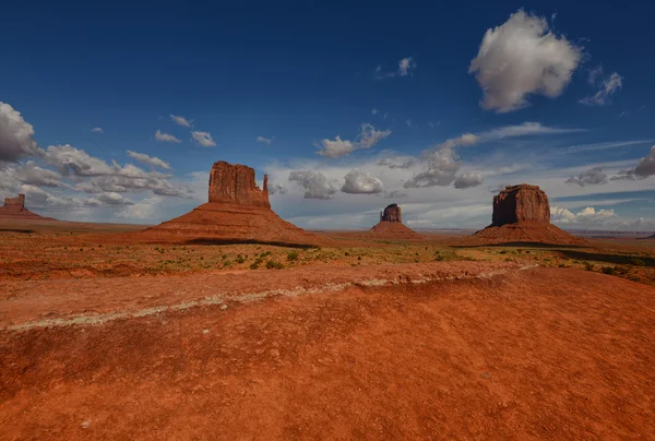 Monument Valley v jihozápadní Spojené státy — Stock fotografie