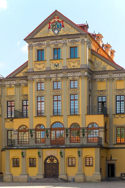 Elegant palace in Nesvizh — Stock Photo, Image