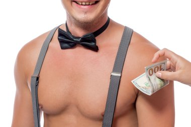 Kadınlar tarafından erotik bir dans için parasal ödül