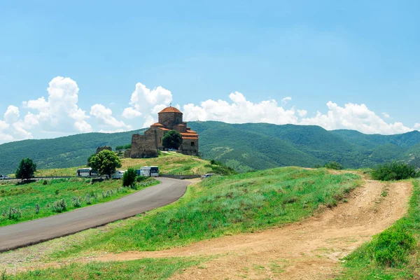 Biara Jvari Kuno Mtskheta Georgia — Stok Foto
