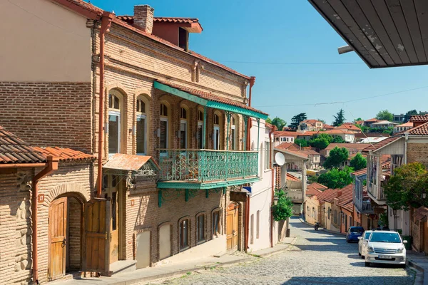 Steegjes Van Oude Stad Oude Signakhi Kakheti Georgië — Stockfoto